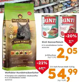 Globus Baumarkt Wolfsblut Hundetrockenfutter Angebot