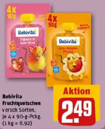 REWE Bebivita Fruchtquetschen Angebot