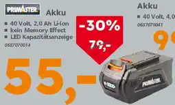 Globus Baumarkt PRIMASTER Akku Angebot