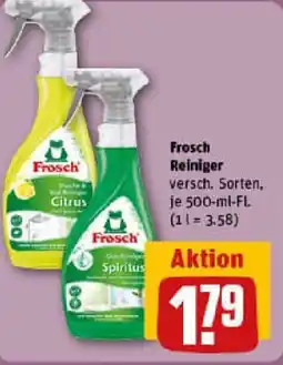 REWE Frosch Reiniger Angebot