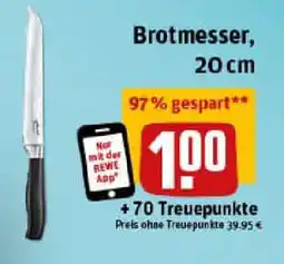 REWE vivo Brotmesser, 20 cm Angebot