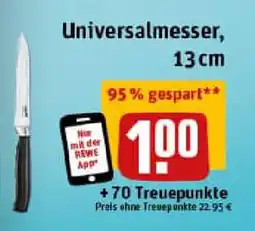 REWE vivo Universalmesser, 13cm Angebot