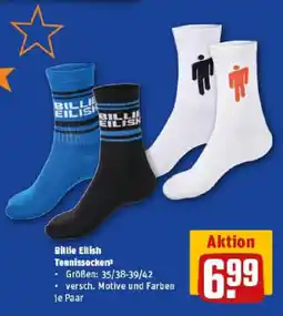 REWE Bittle Eilish Tennissocken Angebot