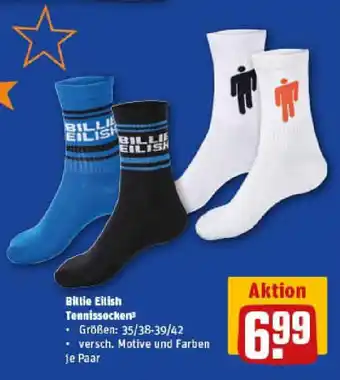 REWE Bittle Eilish Tennissocken Angebot