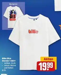 REWE Billie Eilish Oversize T-Shirt Angebot