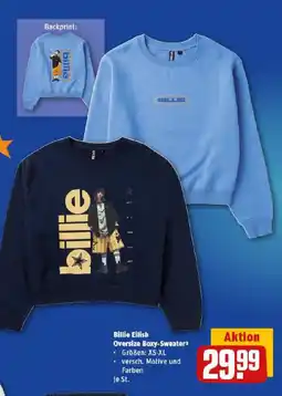 REWE Billie Eilish Oversize Boxy-Sweater Angebot