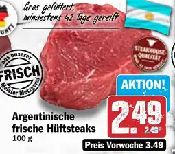 HIT Argentinische frische Hüftsteaks Angebot