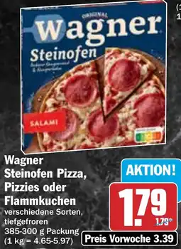 HIT Wagner Steinofen Pizza, Pizzies oder Flammkuchen Angebot