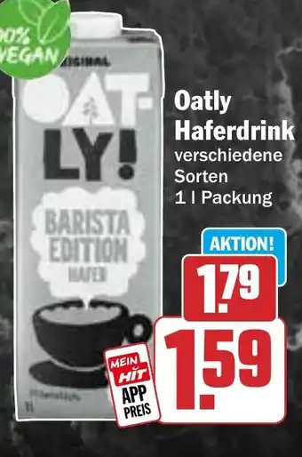 HIT Oatly Haferdrink Angebot