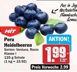 HIT Peru Heidelbeeren Angebot
