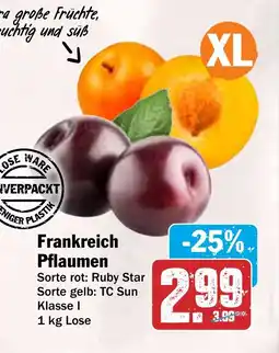 HIT Frankreich Pflaumen Angebot