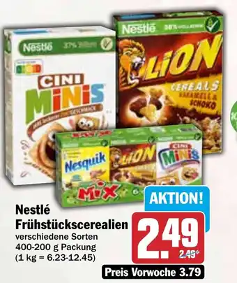 HIT Nestlé Frühstückscerealien Angebot