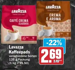 HIT Lavazza Kaffeepads Angebot