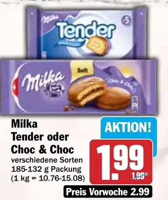 HIT Milka Tender oder Choc & Choc Angebot