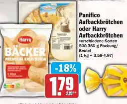 HIT Panifico Aufbackbrötchen oder Harry Aufbackbrötchen Angebot