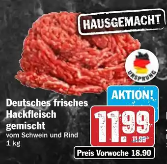 HIT Deutsches frisches Hackfleisch gemischt Angebot