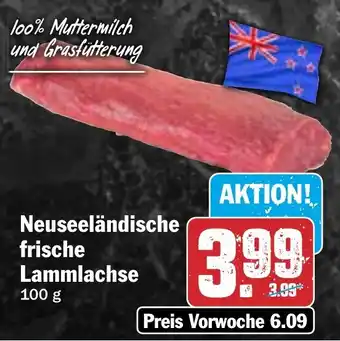 HIT Neuseeländische frische Lammlachse Angebot
