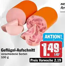 HIT Geflügel-Aufschnitt Angebot