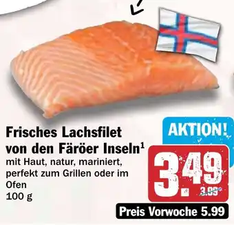 HIT Frisches Lachsfilet von den Färöer Inseln Angebot