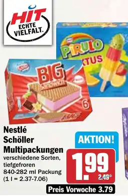 HIT Nestlé Schöller Multipackungen Angebot