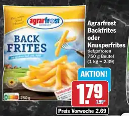 HIT Agrarfrost Backfrites oder Knusperfrites Angebot
