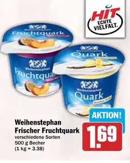 HIT Weihenstephan Frischer Fruchtquark Angebot