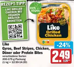 HIT Like Gyros, Beef Stripes, Chicken, Döner oder Protein Bites Angebot