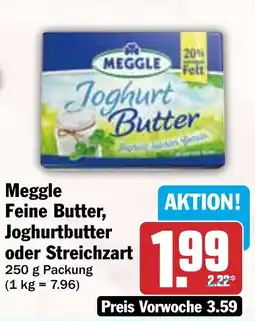 HIT Meggle Feine Butter, Joghurtbutter oder Streichzart Angebot