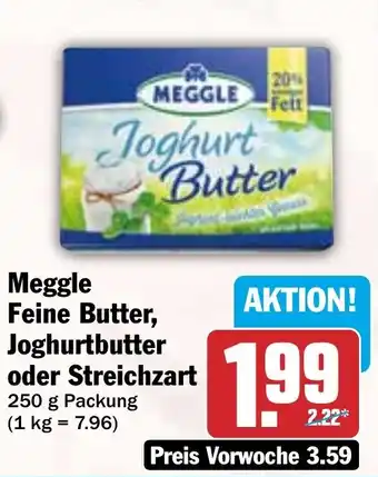 HIT Meggle Feine Butter, Joghurtbutter oder Streichzart Angebot