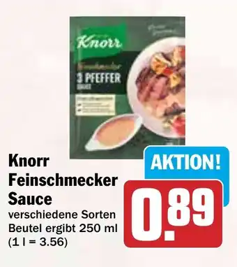 HIT Knorr Feinschmecker Sauce Angebot