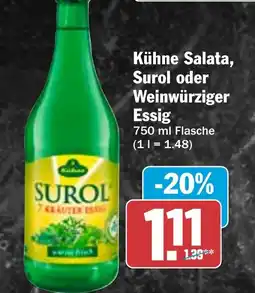 HIT Kühne Salata, Surol oder Weinwürziger Essig Angebot