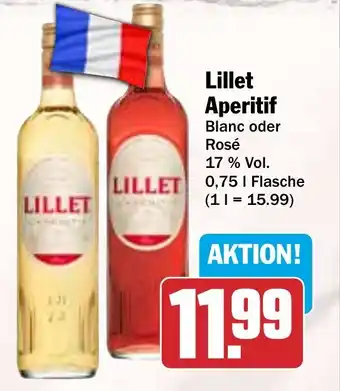 HIT Lillet Aperitif Blanc oder Rosé Angebot