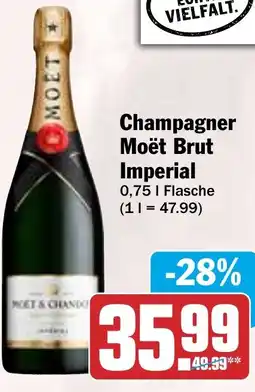 HIT Champagner Moët Brut Imperial Angebot