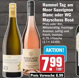 HIT Hammel Tag am Meer Sauvignon Blanc oder WG Mayschoss Rosé Angebot