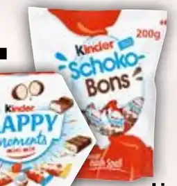HIT Kinder Schoko Bons oder Kinder Happy Moments Mini Mix Angebot