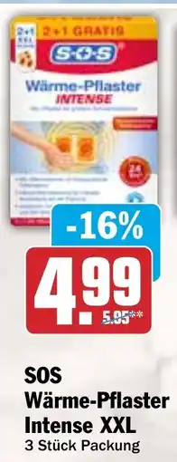 HIT SOS Wärme-Pflaster Intense XXL Angebot