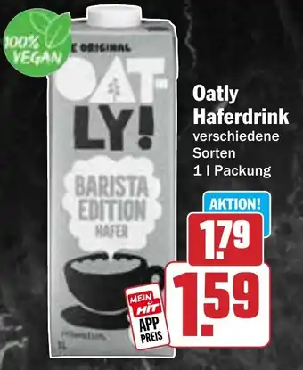 HIT Oatly Haferdrink Angebot