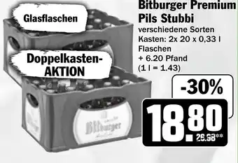 HIT Bitburger Premium Pils Stubbi Angebot