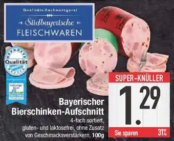 E-Center Bayerischer Bierschinken-Aufschnitt Angebot