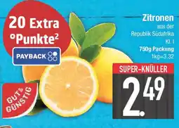 E-Center GUT&GUNSTIG Zitronen Angebot
