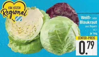 E-Center Weiß- oder Blaukraut Angebot