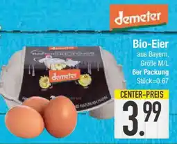 E-Center demeter Bio-Eier 6er Packung Angebot