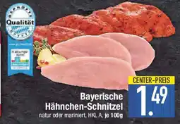 E-Center Bayerische Hähnchen-Schnitzel Angebot