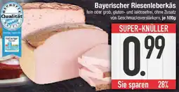 E-Center Bayerischer Riesenleberkäs Angebot