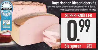 E-Center Bayerischer Riesenleberkäs Angebot