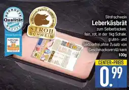 E-Center Strohschwein Leberkäsbrät Angebot