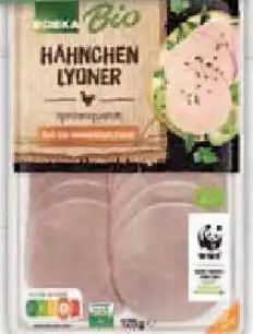E-Center EDEKA Bio Hähnchen Lyoner Angebot