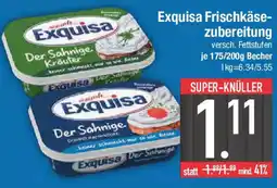 E-Center Exquisa Frischkäse- zubereitung Angebot