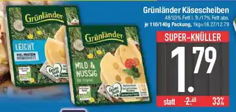 E-Center Grünländer Käsescheiben Angebot