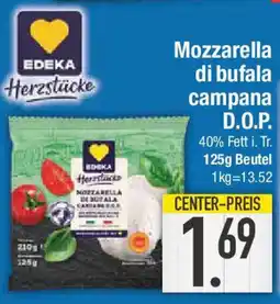 E-Center EDEKA Herzstucke Mozzarella di bufala campana D.O.P. Angebot